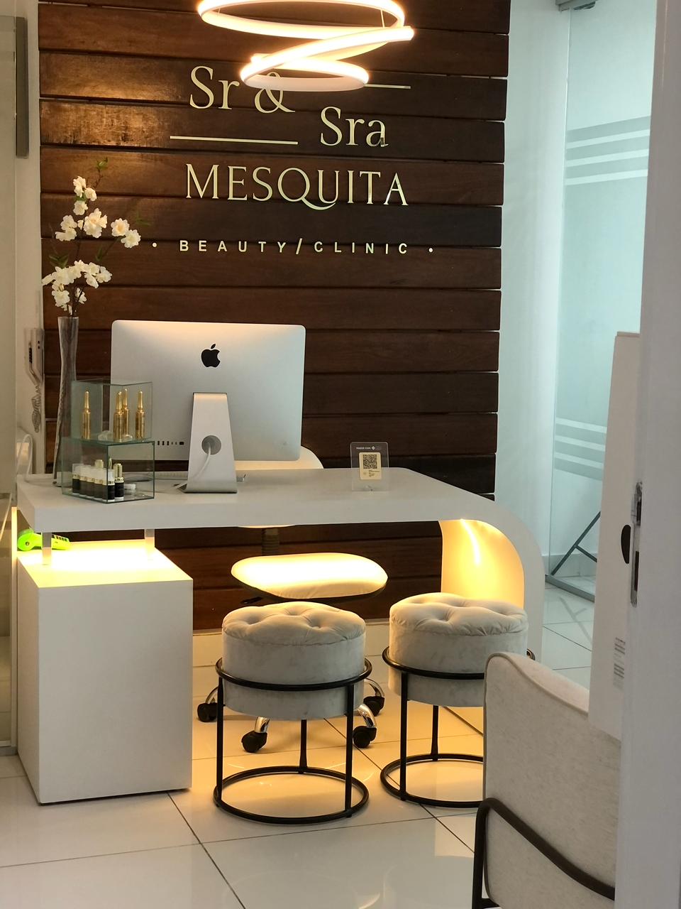Recepção da clínica Sr & Sra Mesquita